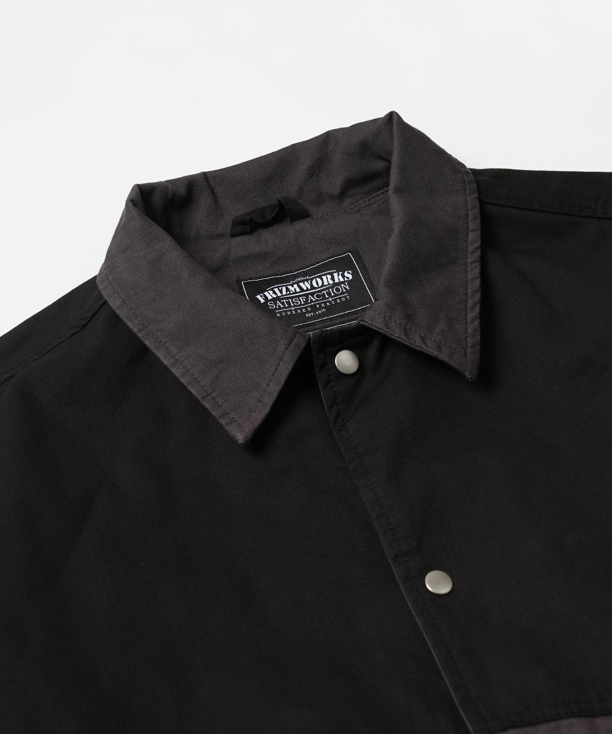 프리즘웍스(FRIZMWORKS) BARSTOW COACH JACKET _ CHARCOAL