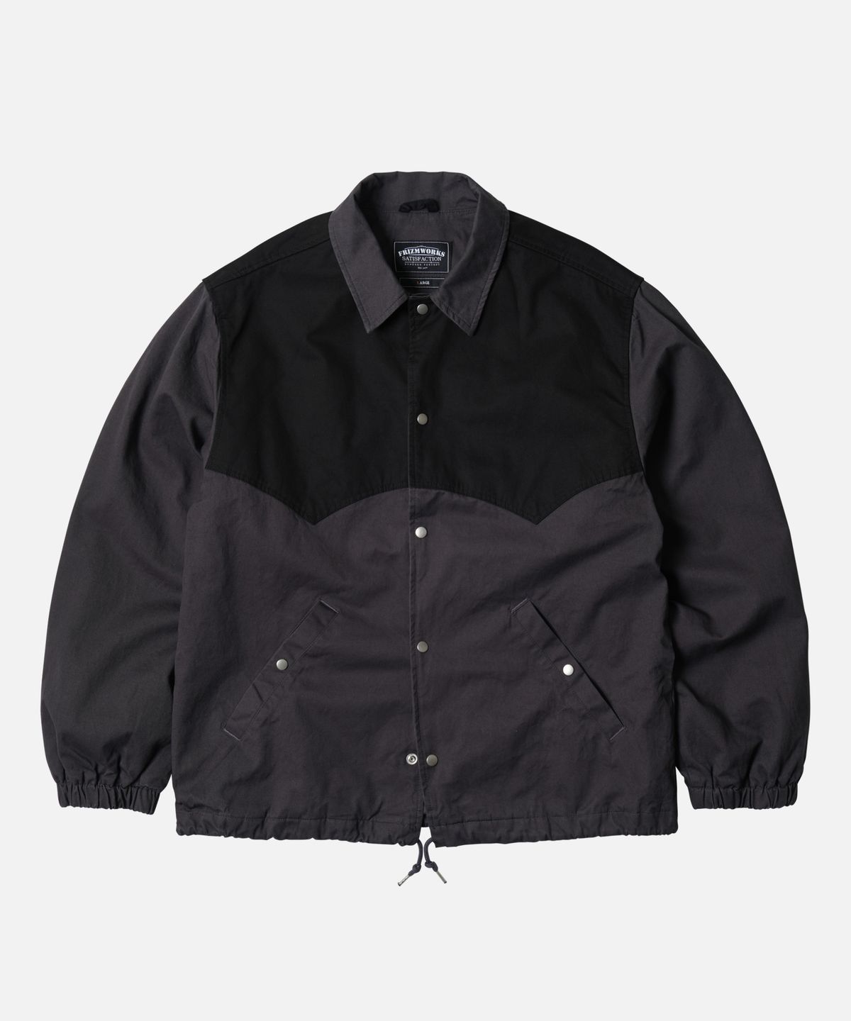 프리즘웍스(FRIZMWORKS) BARSTOW COACH JACKET _ CHARCOAL