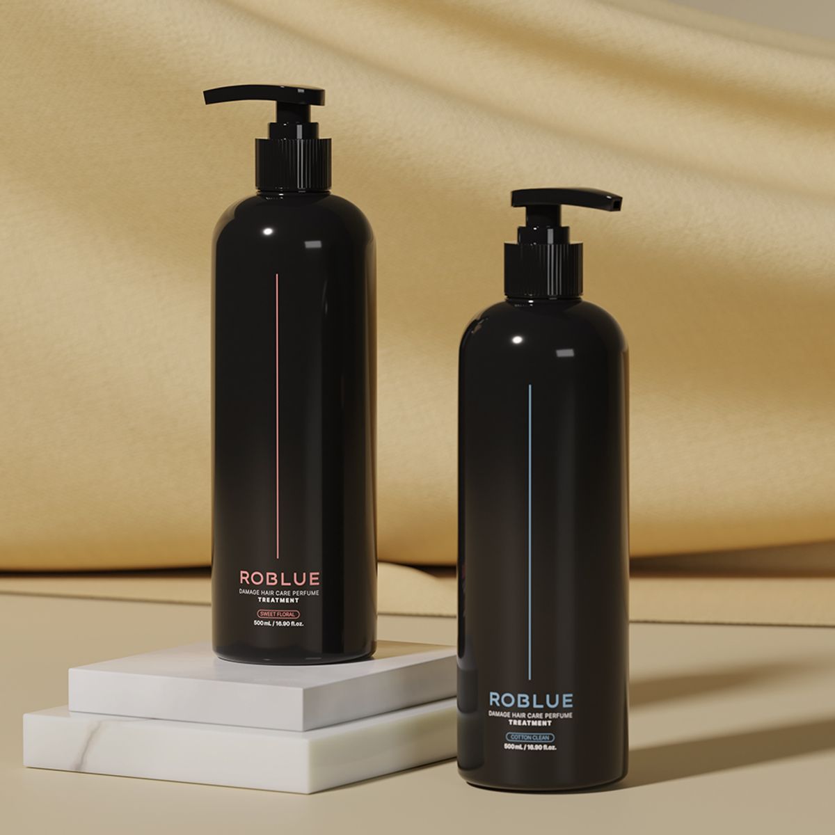 로블루(ROBLUE) 손상모케어 약산성 두피청정 퍼퓸 트리트먼트 500ml