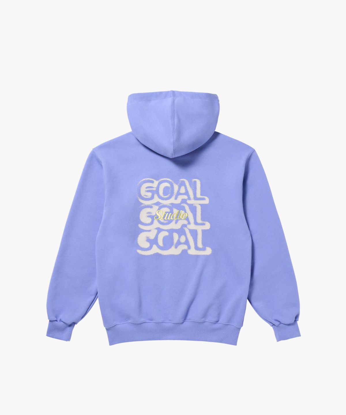 골스튜디오(GOALSTUDIO) HATTRICK GOAL FULL ZIP-UP HOODIE-VINTAGE BLUE