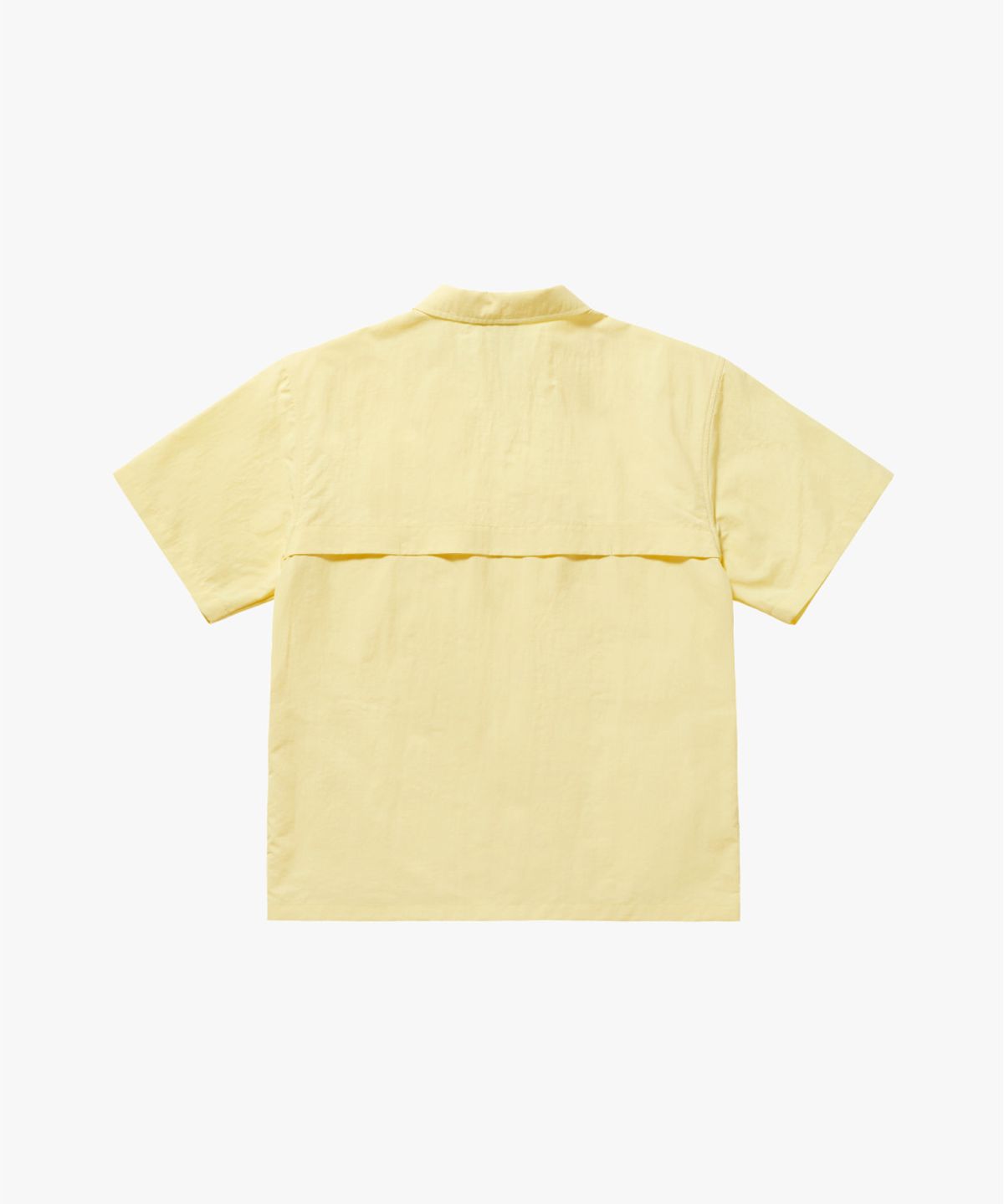 골스튜디오(GOALSTUDIO) RIPSTOP AIR THROUGH SHIRT-LIGHT YELLOW