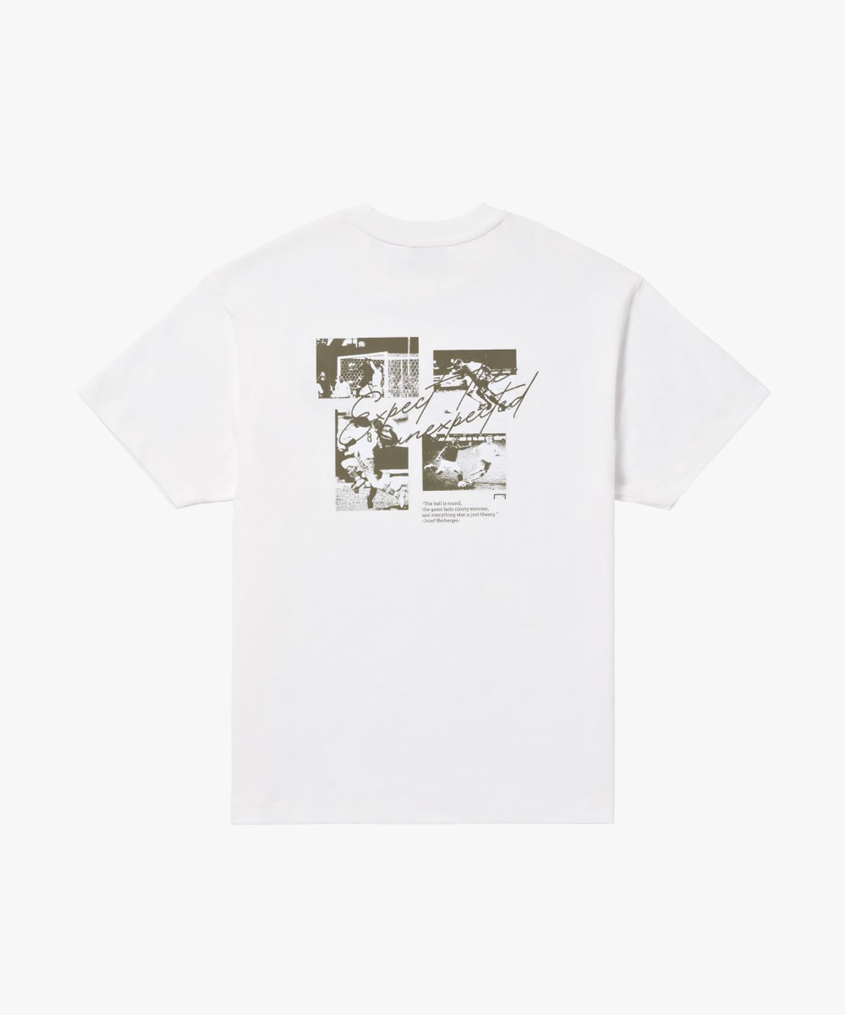 골스튜디오(GOALSTUDIO) FC VINTAGE ARTWORK TEE-OFF WHITE