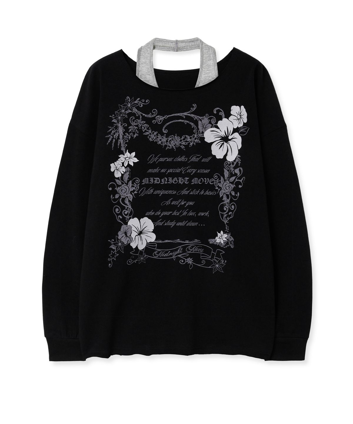 미드나잇 무브(MIDNIGHT MOVE) vt fl mtm (black)