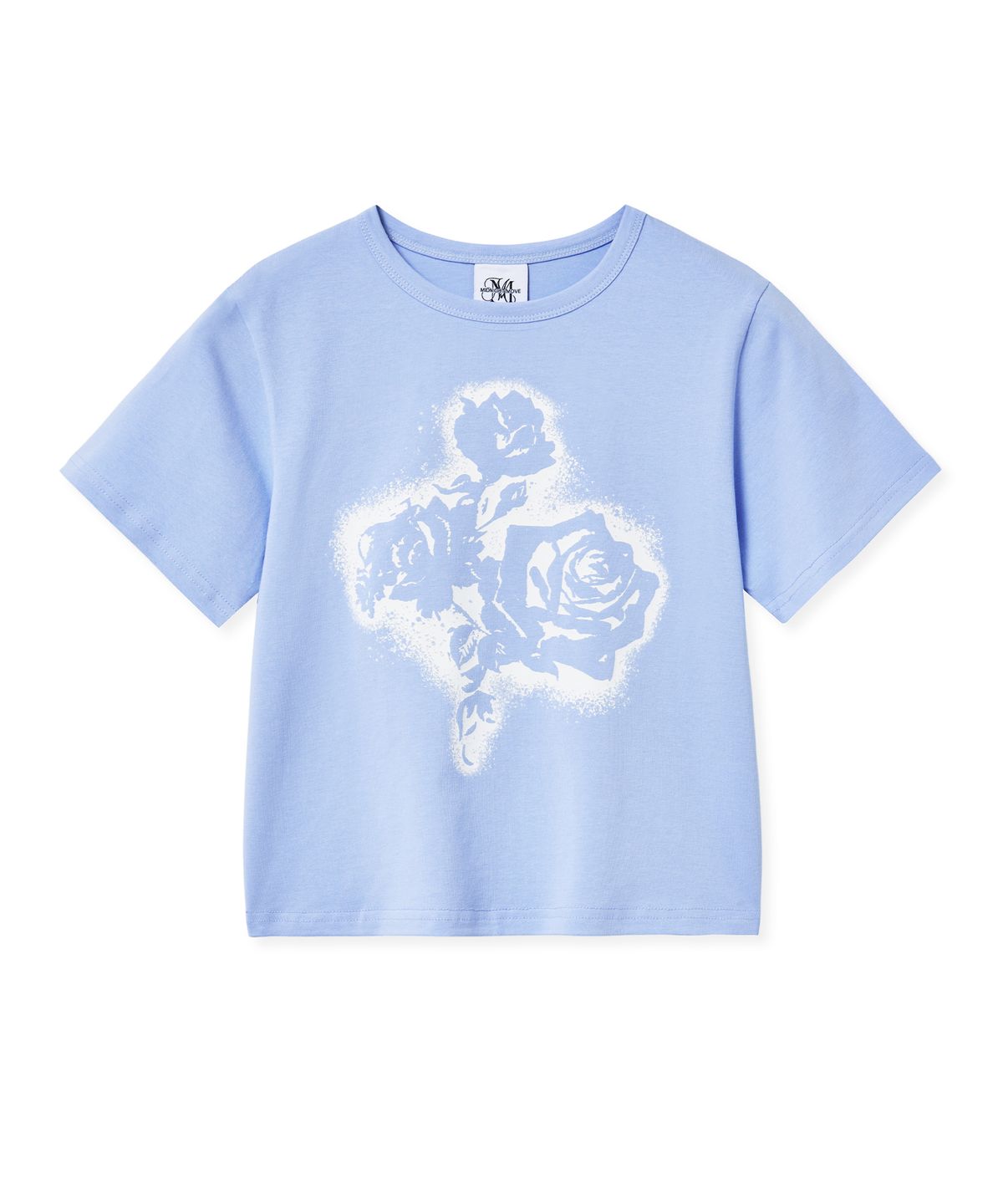미드나잇 무브(MIDNIGHT MOVE) fl crop t (sky blue)