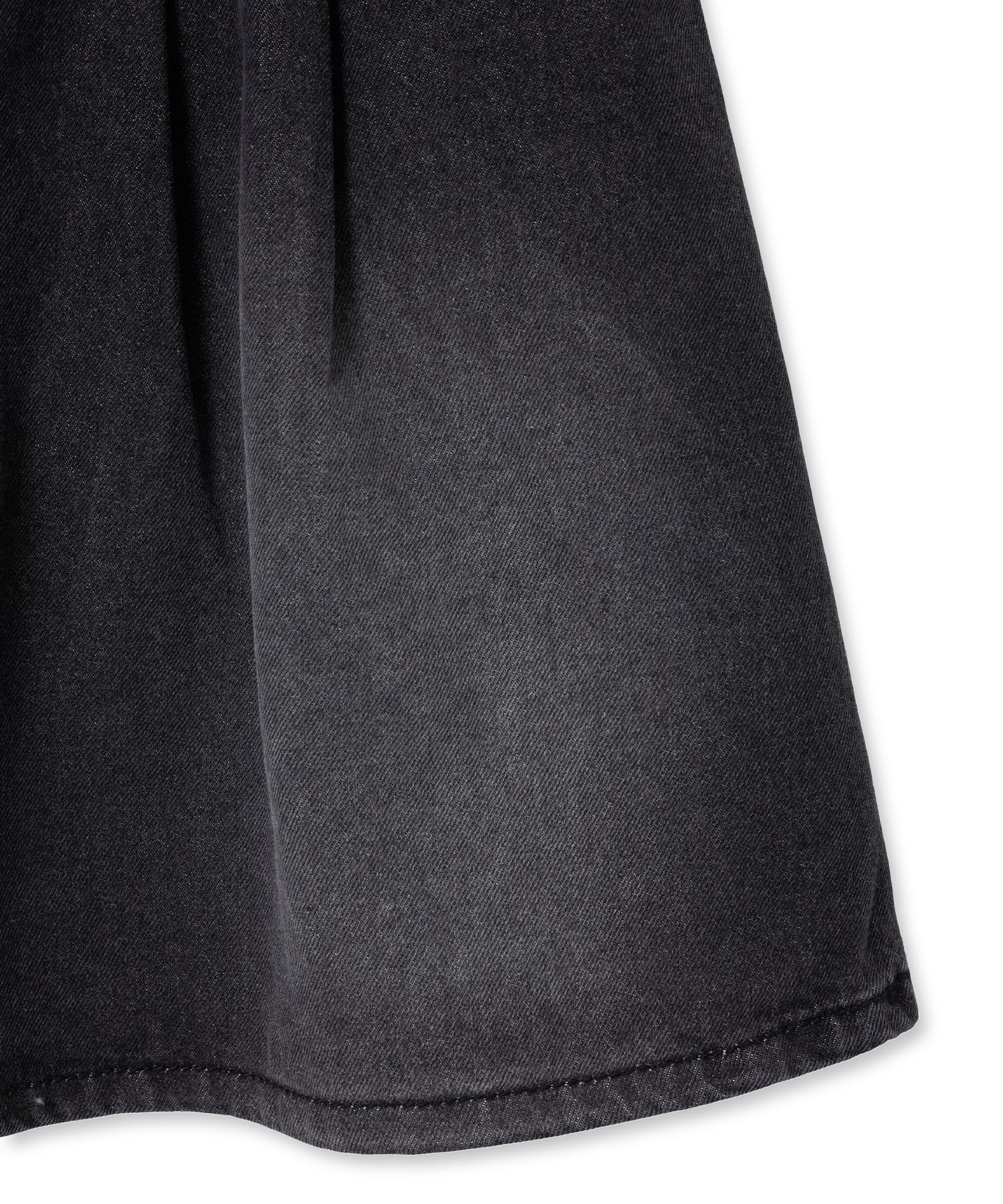 MUSINSA公式 | MIDNIGHT MOVE pleats skirt (black)