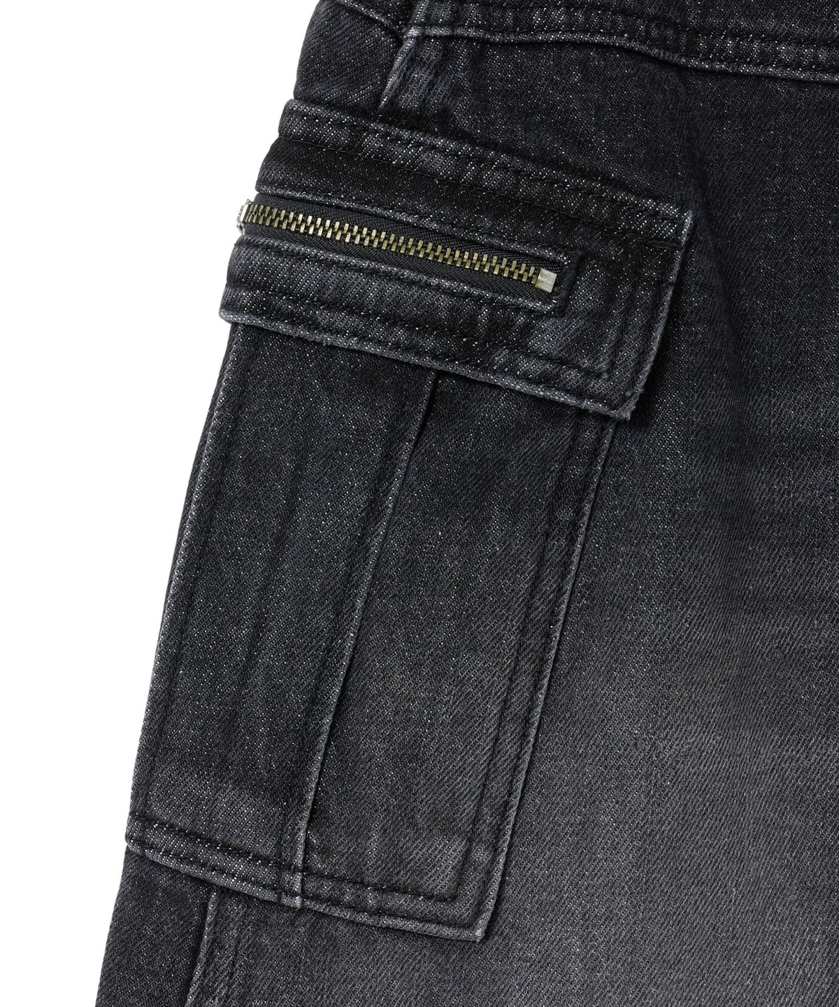 미드나잇 무브(MIDNIGHT MOVE) cargo skirt (black)