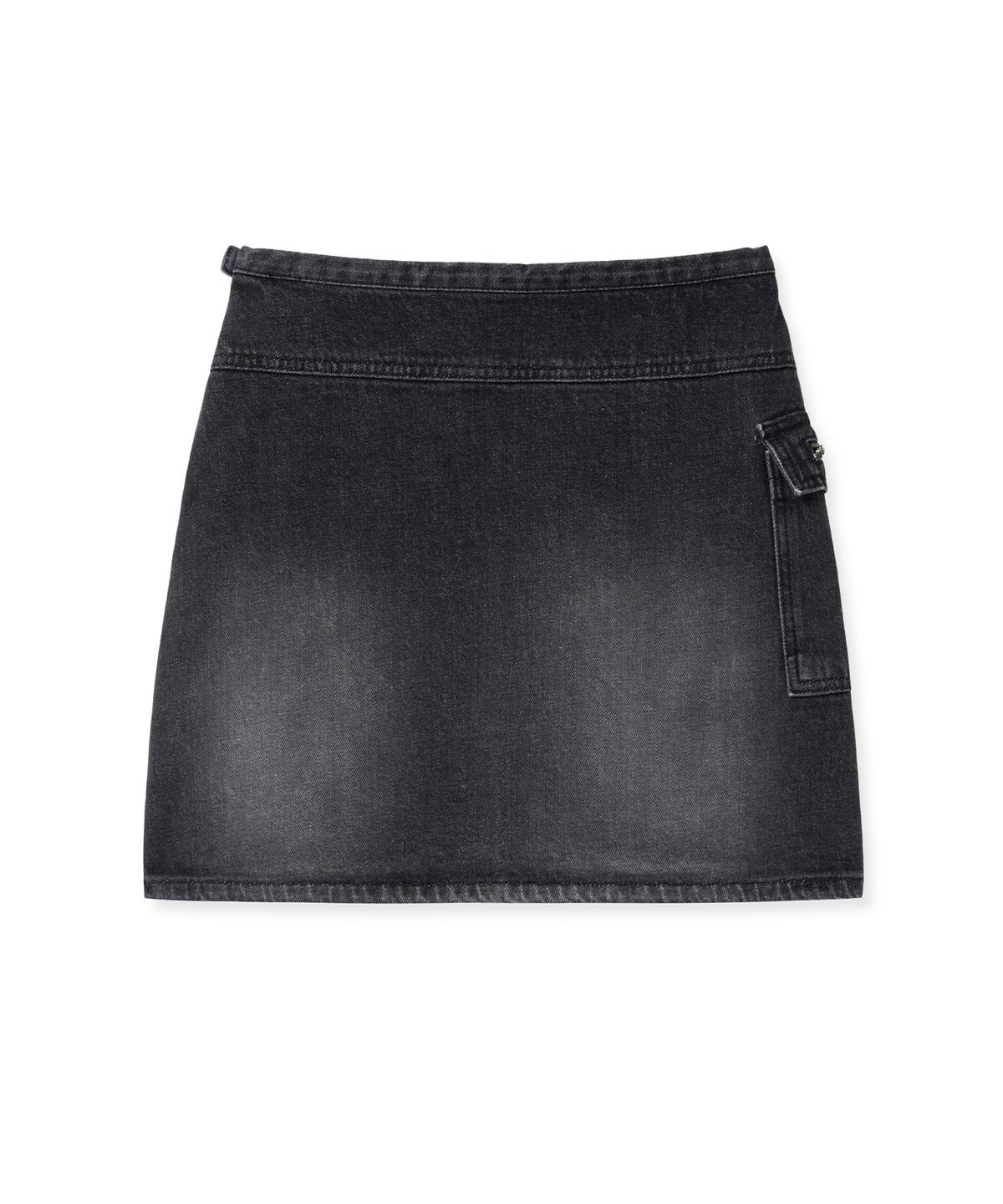 미드나잇 무브(MIDNIGHT MOVE) cargo skirt (black)