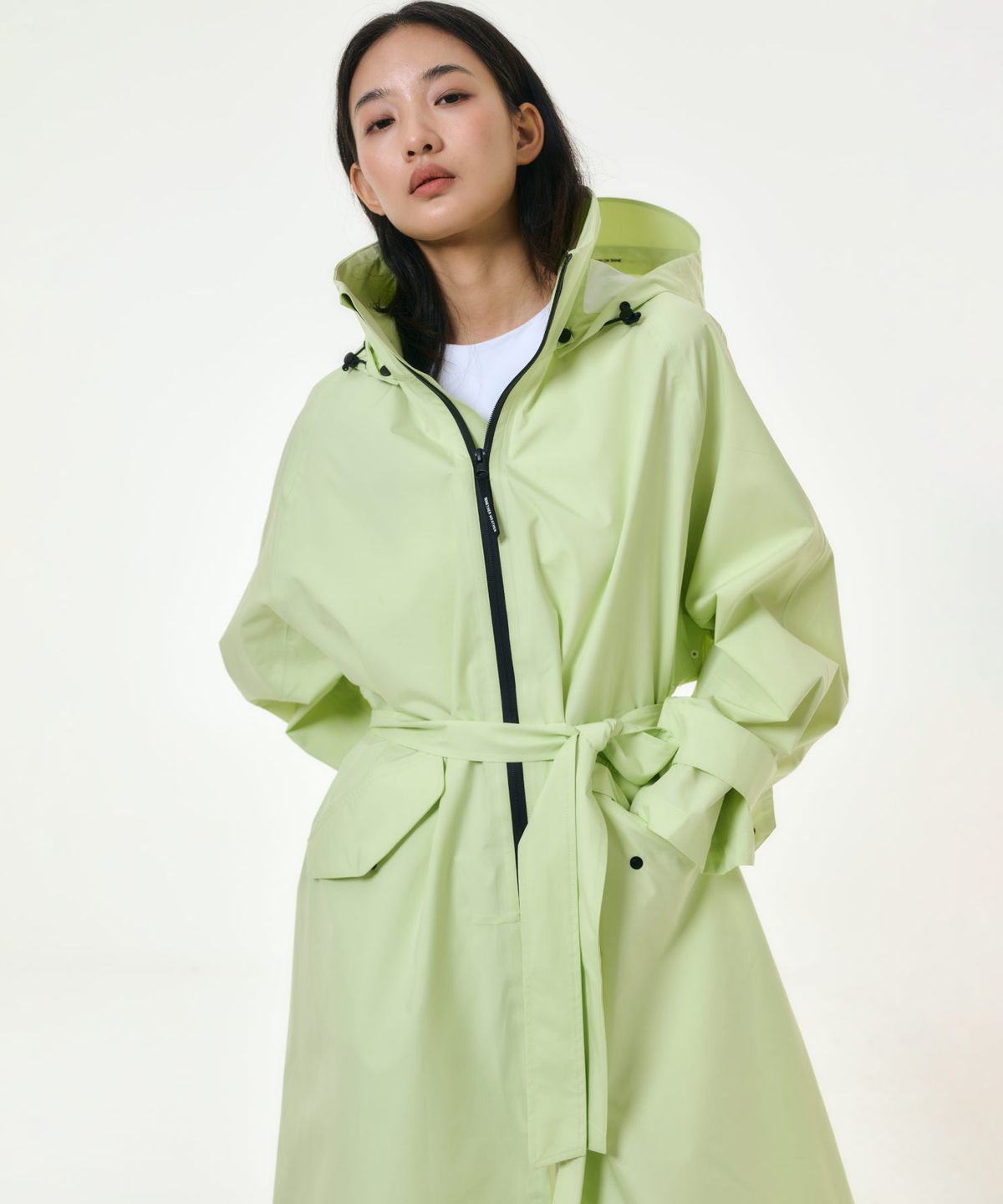 웨더웨더(WHETHER WEATHER) 무량 우먼 레인코트 에센셜컬렉션 민트