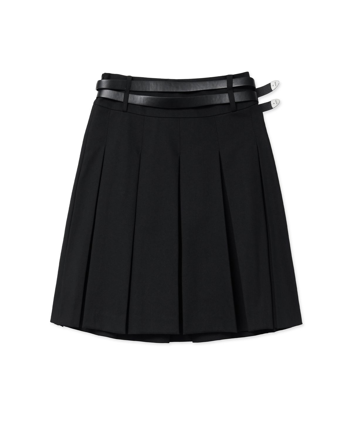 미드나잇 무브(MIDNIGHT MOVE) 2 belt skirt (black)