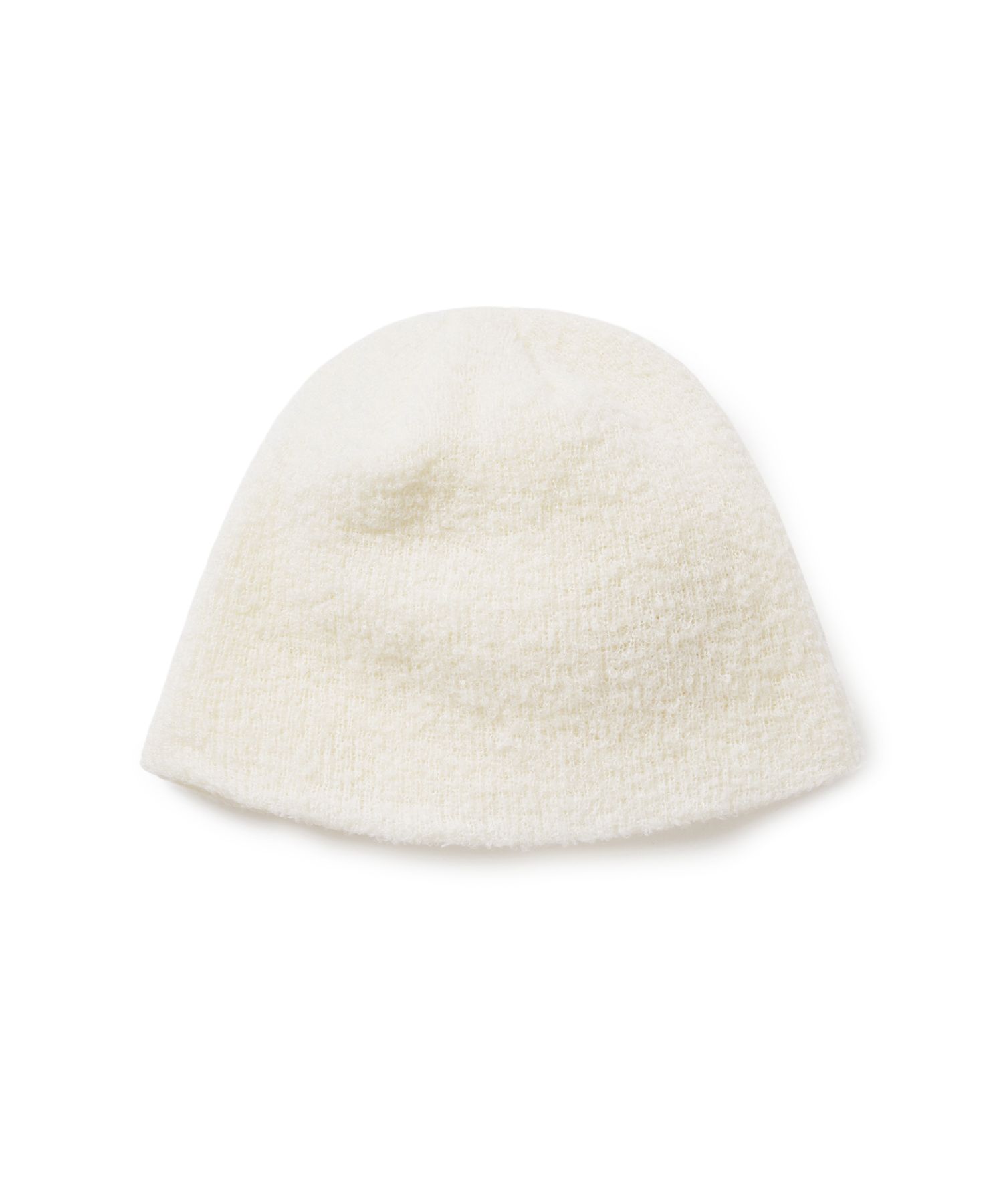 MUSINSA | MIDNIGHT MOVE rose beanie (ivory)