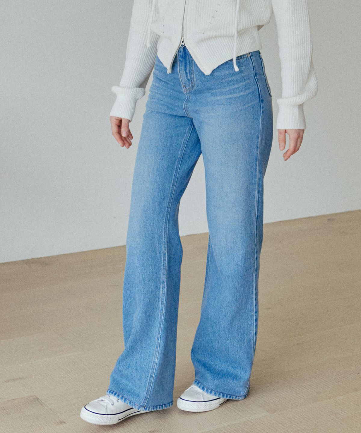 엽페(YUPPE) ESSENTIAL DENIM PANTS_BLUE