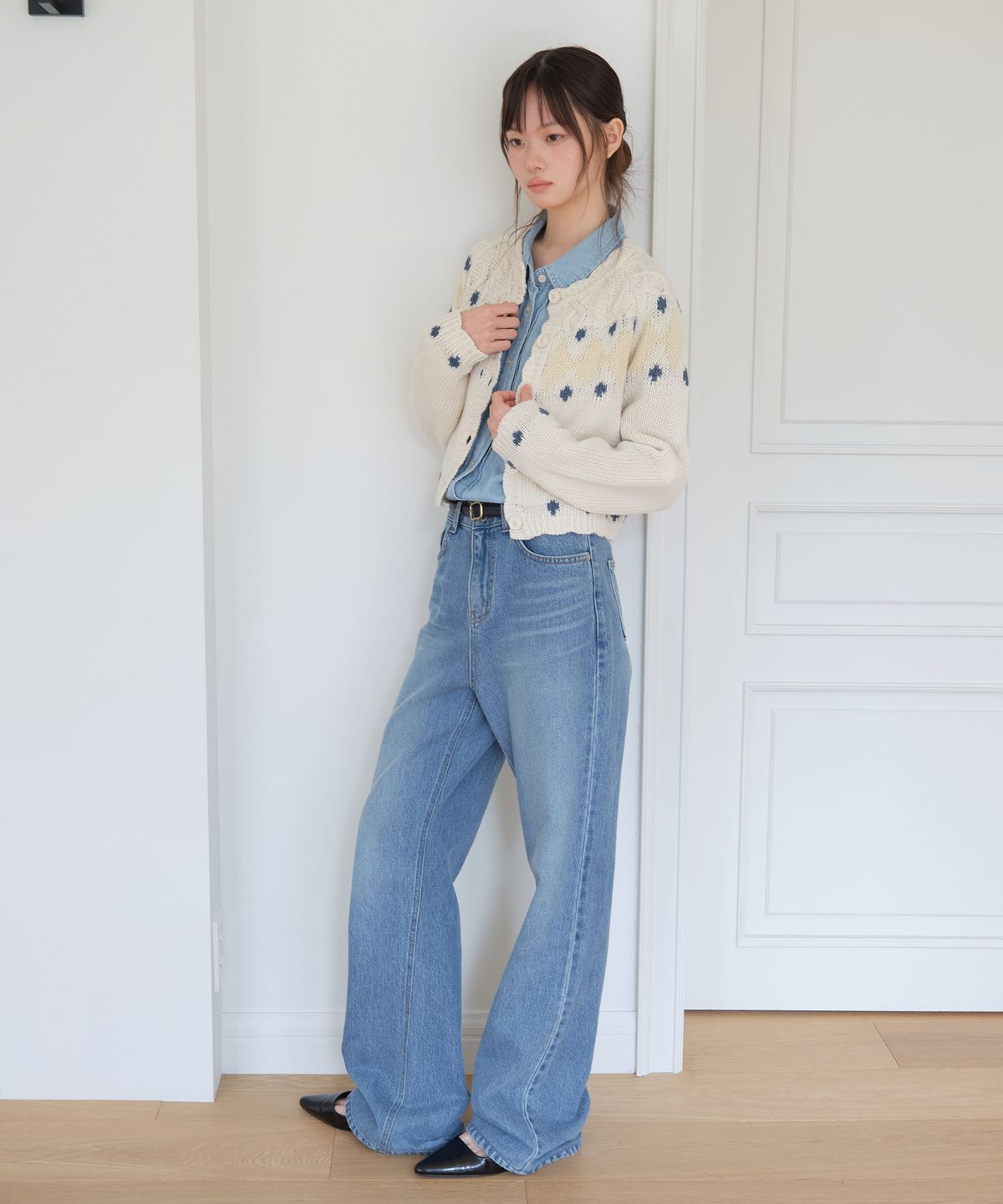 엽페(YUPPE) ESSENTIAL DENIM PANTS_BLUE