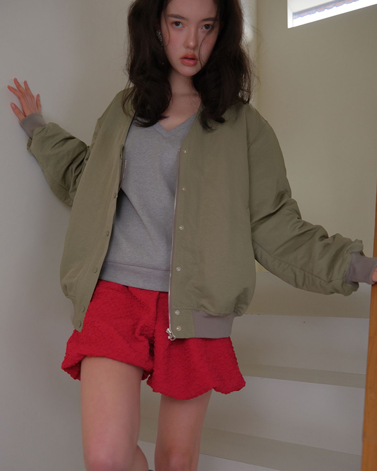프레부아(PREVOIR) 스프링 벌룬 쇼츠