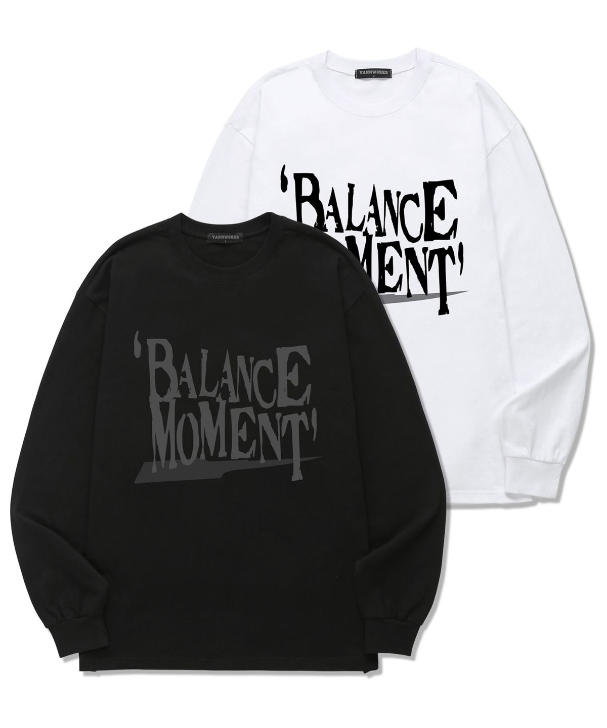 밴웍스(VANNWORKS) BALANCE MOMENT 롱슬리브 (VLS0201) 화이트