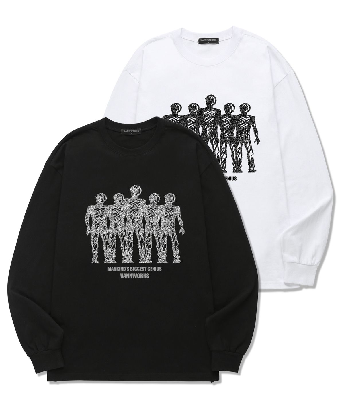 밴웍스(VANNWORKS) MANKIND 롱슬리브 (VLS0202) 블랙