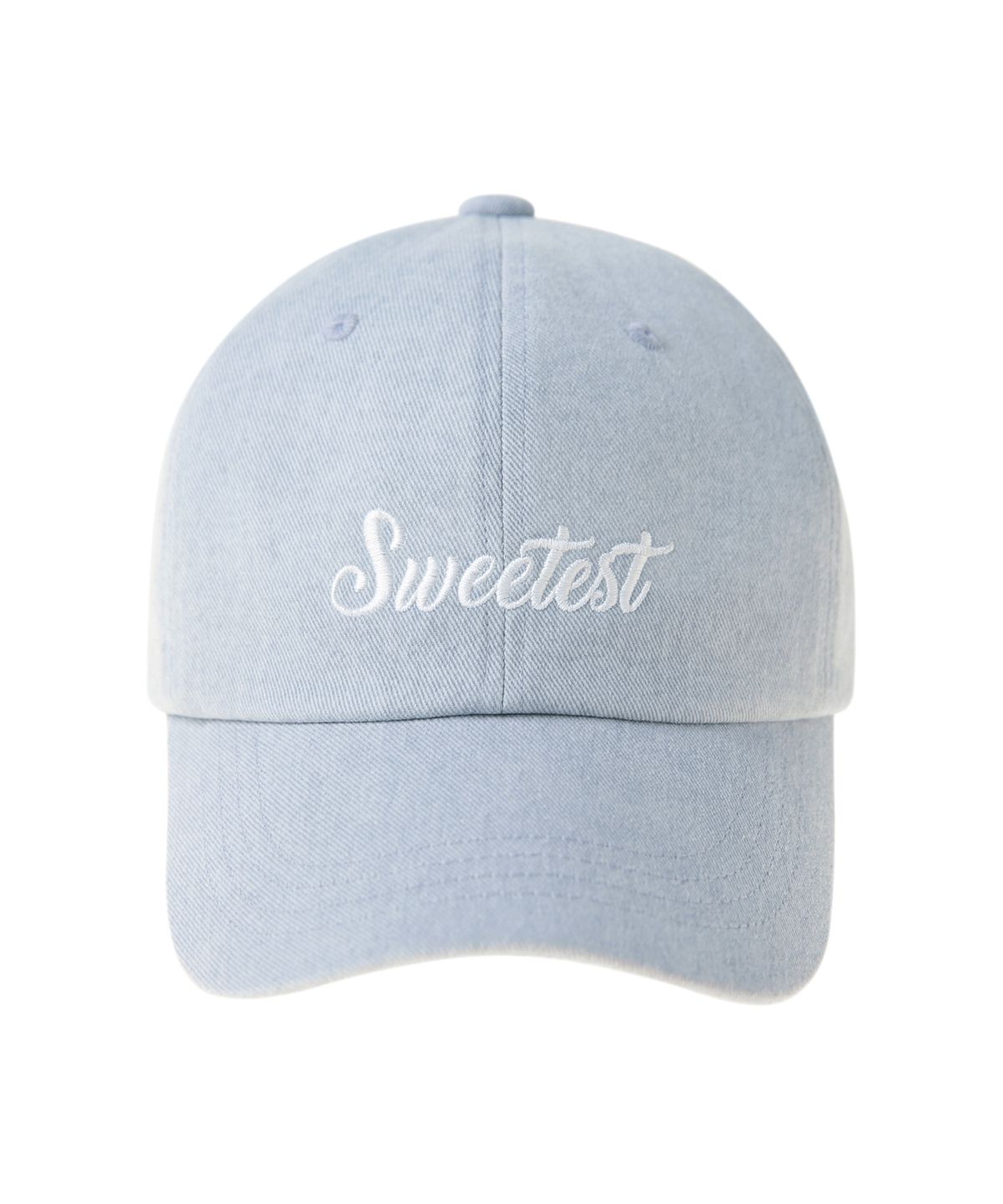 스위트숲(SWEET SOUP) 시그니처 원형 로고 캡[스카이블루]