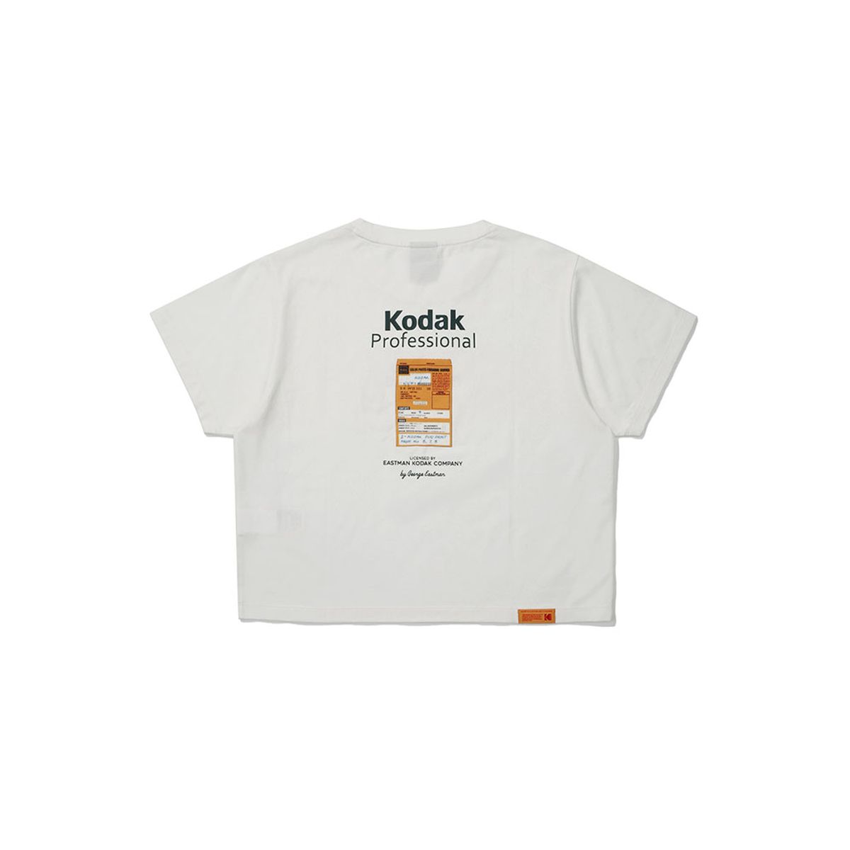 코닥(KODAK) 메일러 그래픽 반팔티셔츠 우먼 WHITE