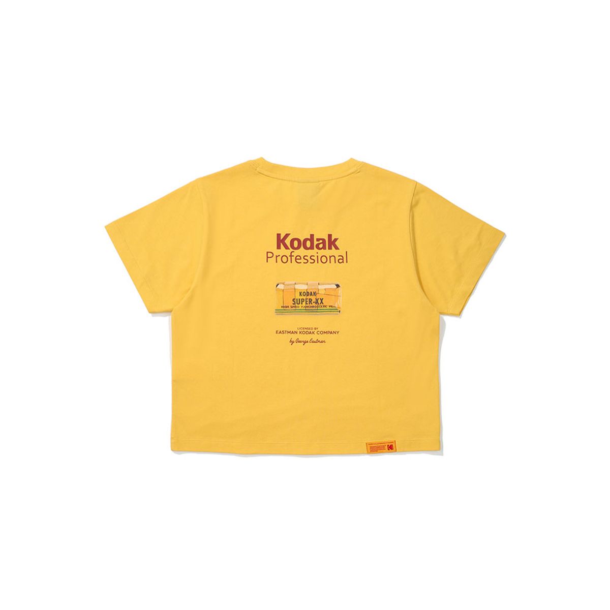코닥(KODAK) 메일러 그래픽 반팔티셔츠 우먼 YELLOW