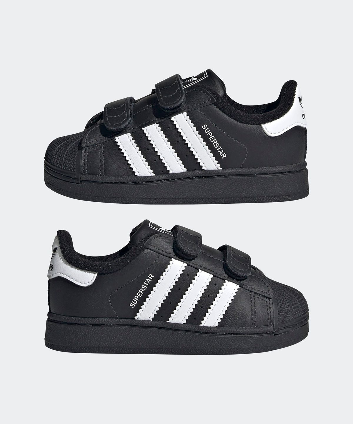 아디다스 키즈(ADIDAS KIDS) 슈퍼스타 II 컴포트 클로저 인펀트 - 블랙 / JI3991