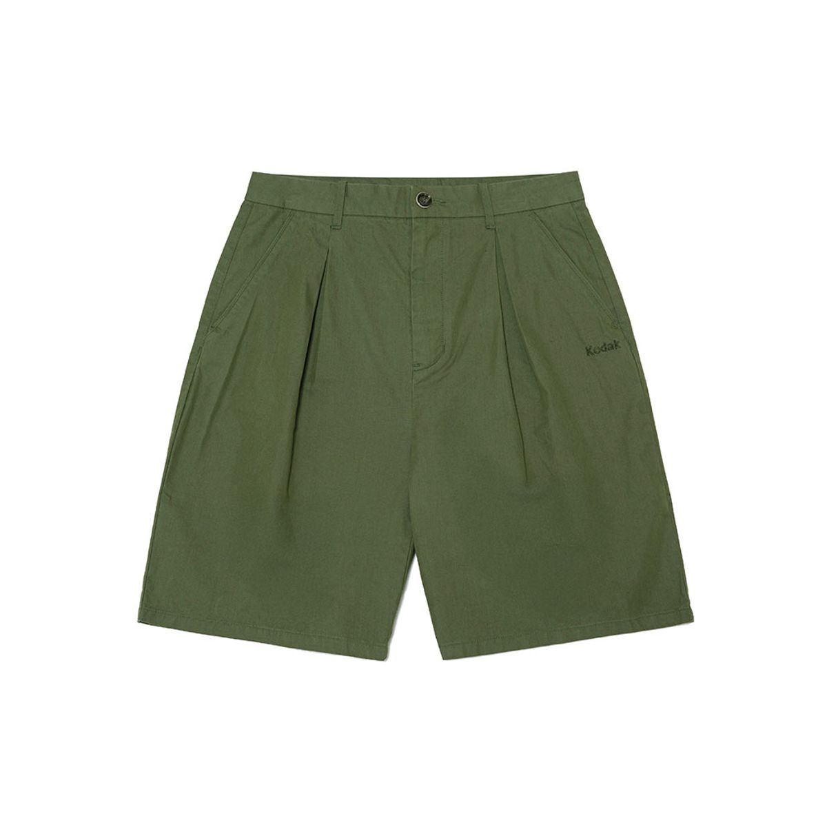 코닥(KODAK) 메일러 5부 가먼트워싱 버뮤다 팬츠 우먼 KHAKI
