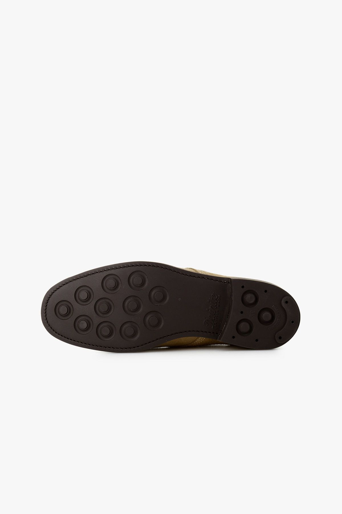 맨온더분(MAN ON THE BOON) [SANDERS] OFFICERS SHOE 스웨이드 로퍼_다크베이지 4715118203