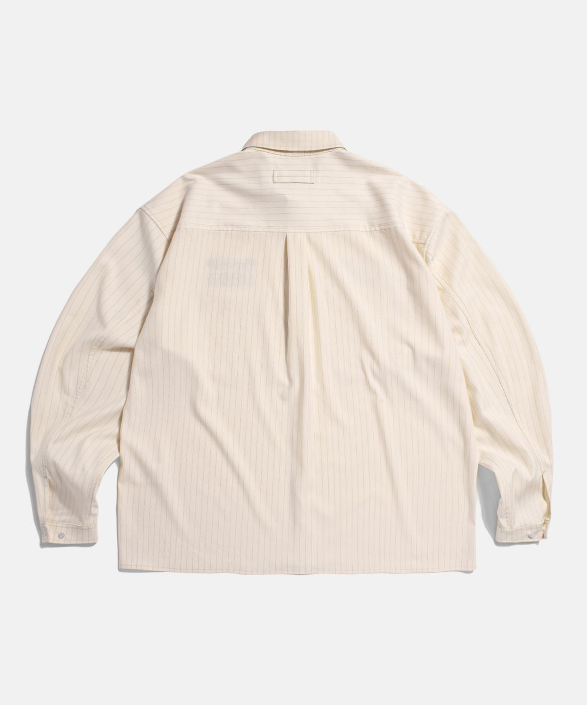 에스피오나지(ESPIONAGE) Striped Work Shirt(Cigar Co.) Cream