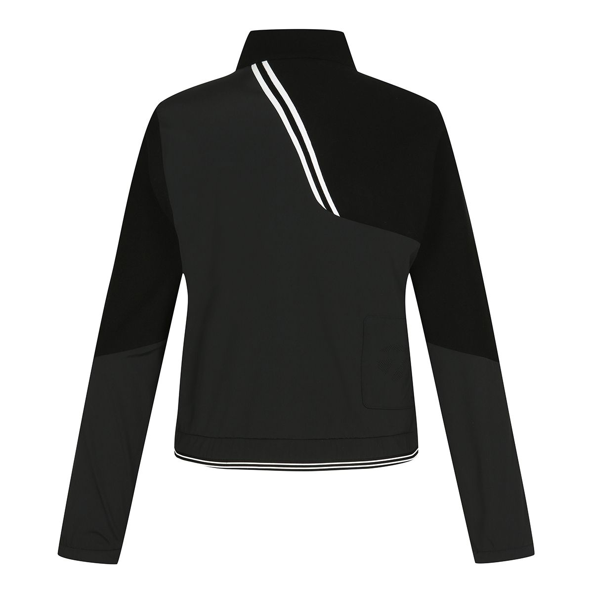 테일러메이드 어패럴(TAYLORMADE APPAREL) 여성 니트 패치 하이넥 아노락 점퍼 T8031JO5202-199