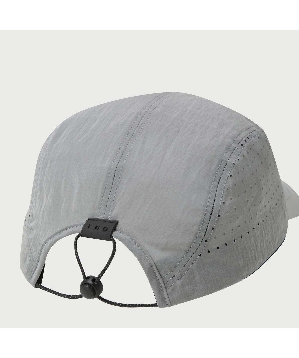 이로(IRO) Trek 메탈 나일론 로고 캡프캡_IXRAM25705GYX