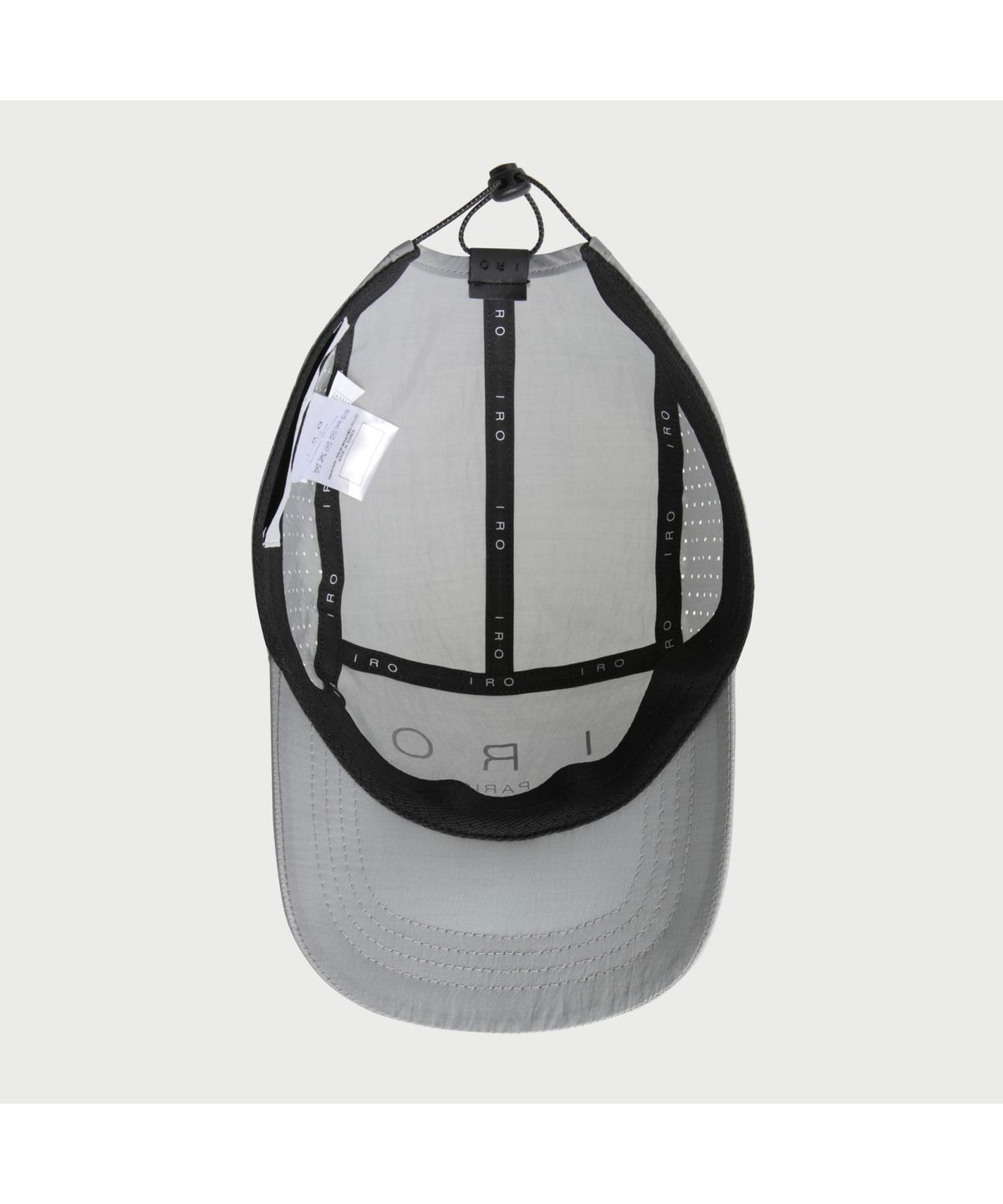 이로(IRO) Trek 메탈 나일론 로고 캡프캡_IXRAM25705GYX
