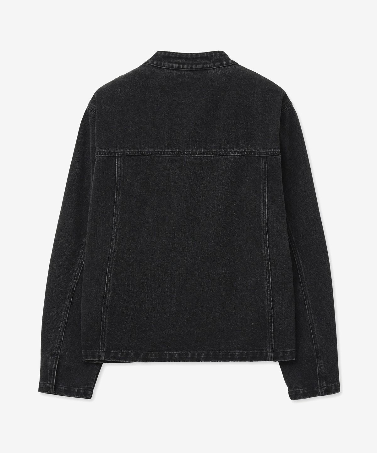 브이투(VTWO) 8250-1 워싱 바이커 데님 자켓 (BLACK)