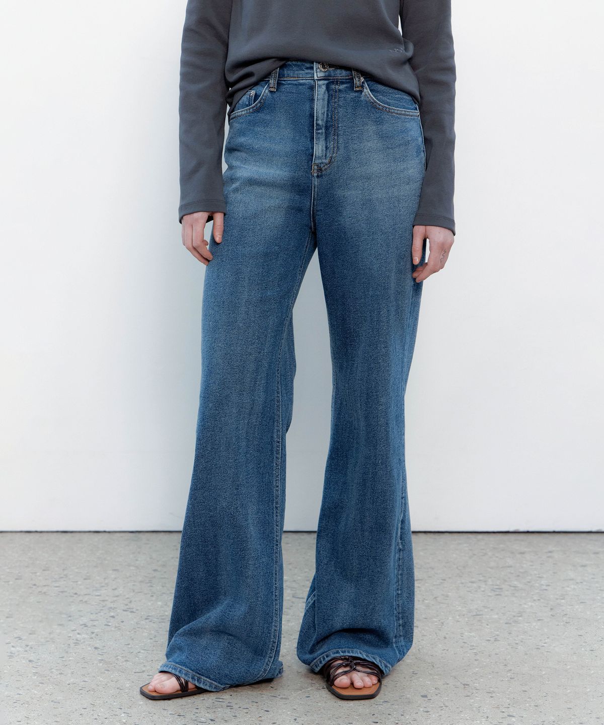더마고(THEMARGOT) ALL X-RAY WASHING DENIM (DARK BLUE)