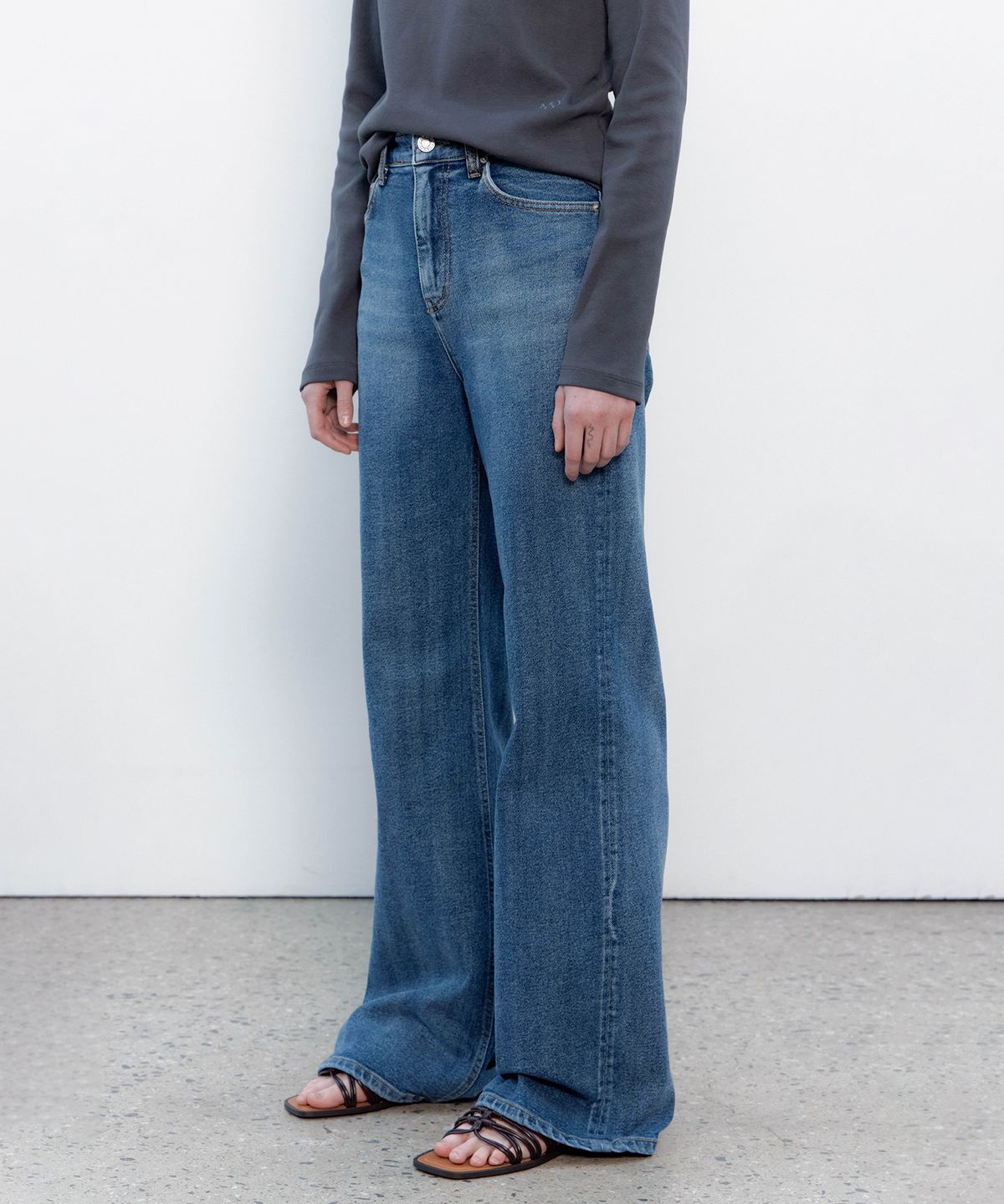 더마고(THEMARGOT) ALL X-RAY WASHING DENIM (DARK BLUE)