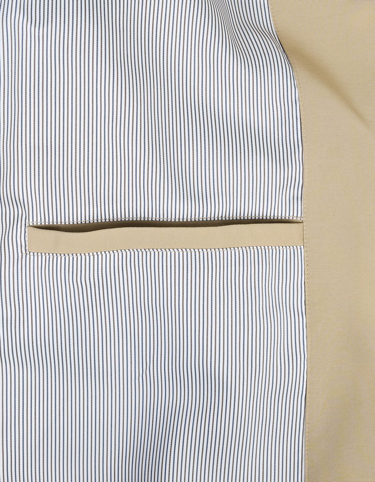 로어즈(LORES) Pleated Blouson Jacket - Beige