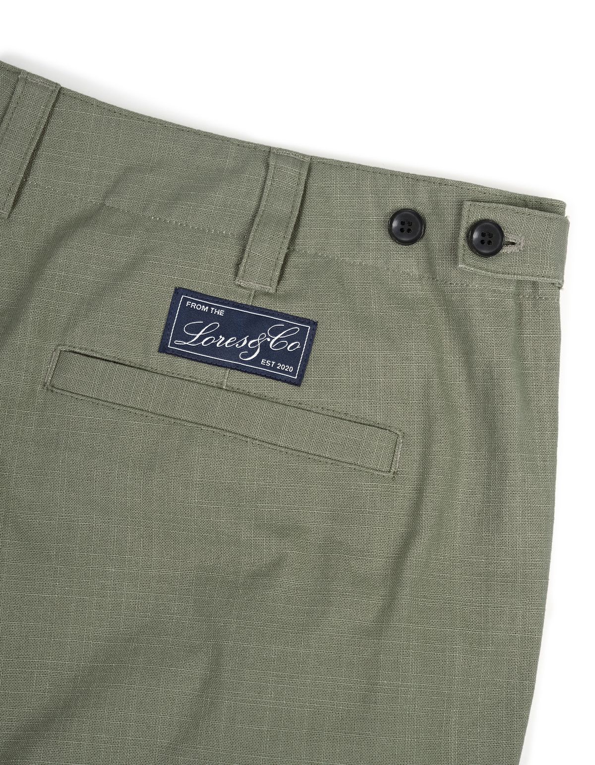 로어즈(LORES) Regular Chino Pant - Khaki