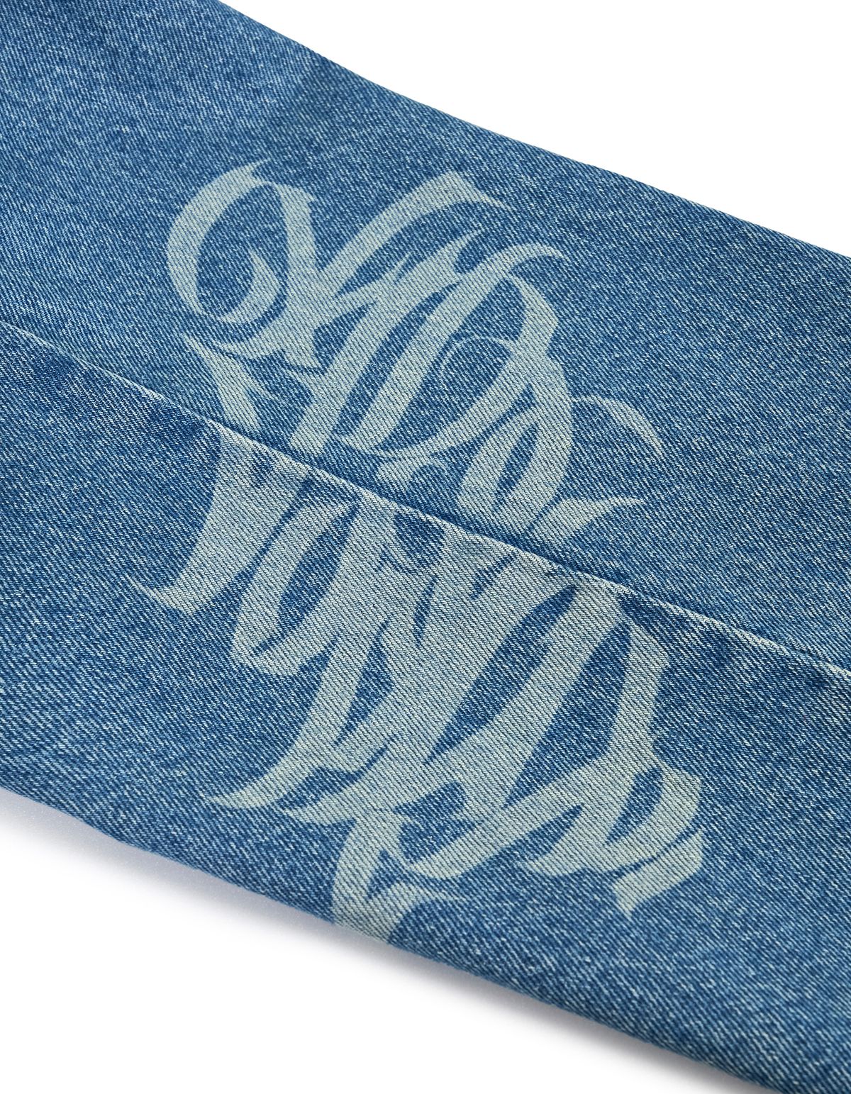 로어즈(LORES) Tag Denim Pants - Blue