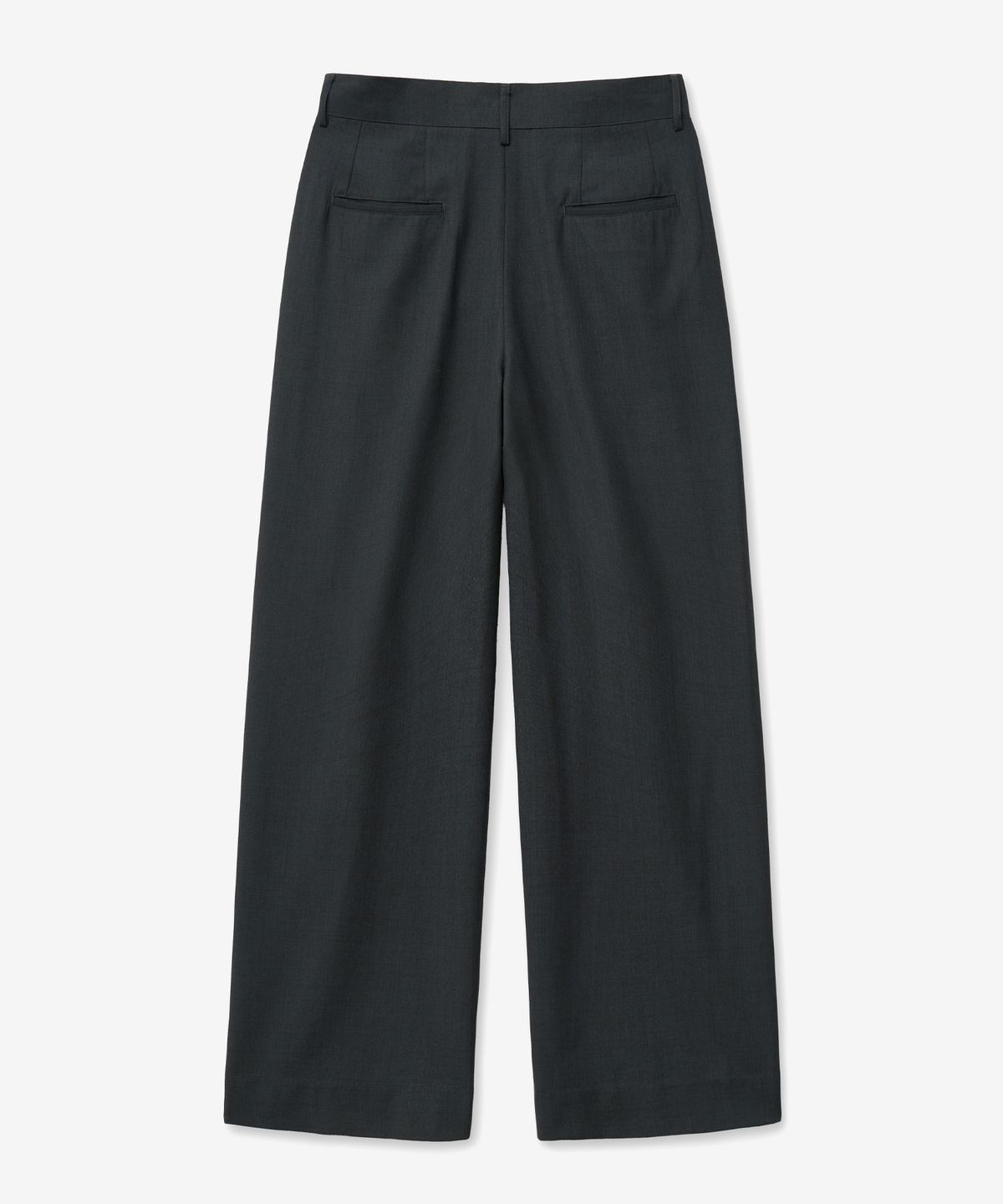 브이투(VTWO) (올시즌)롱 와이드 슬랙스 (GREY)