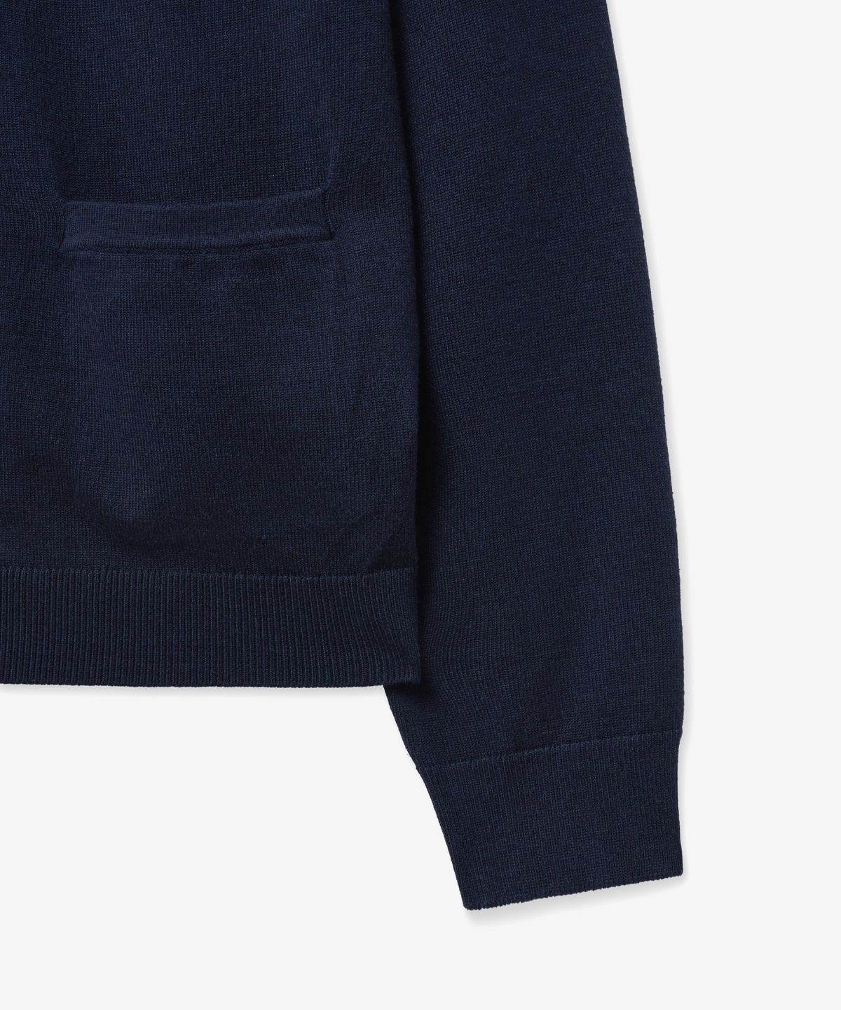 브이투(VTWO) 소프트 라운드 베이직 가디건 (NAVY)