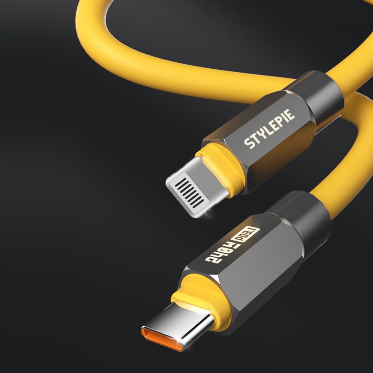 지클랜(GCLAN) 스타일파이 Cto8 초고속 충전 케이블  30W 1.5M 480Mbps 데이터 전송