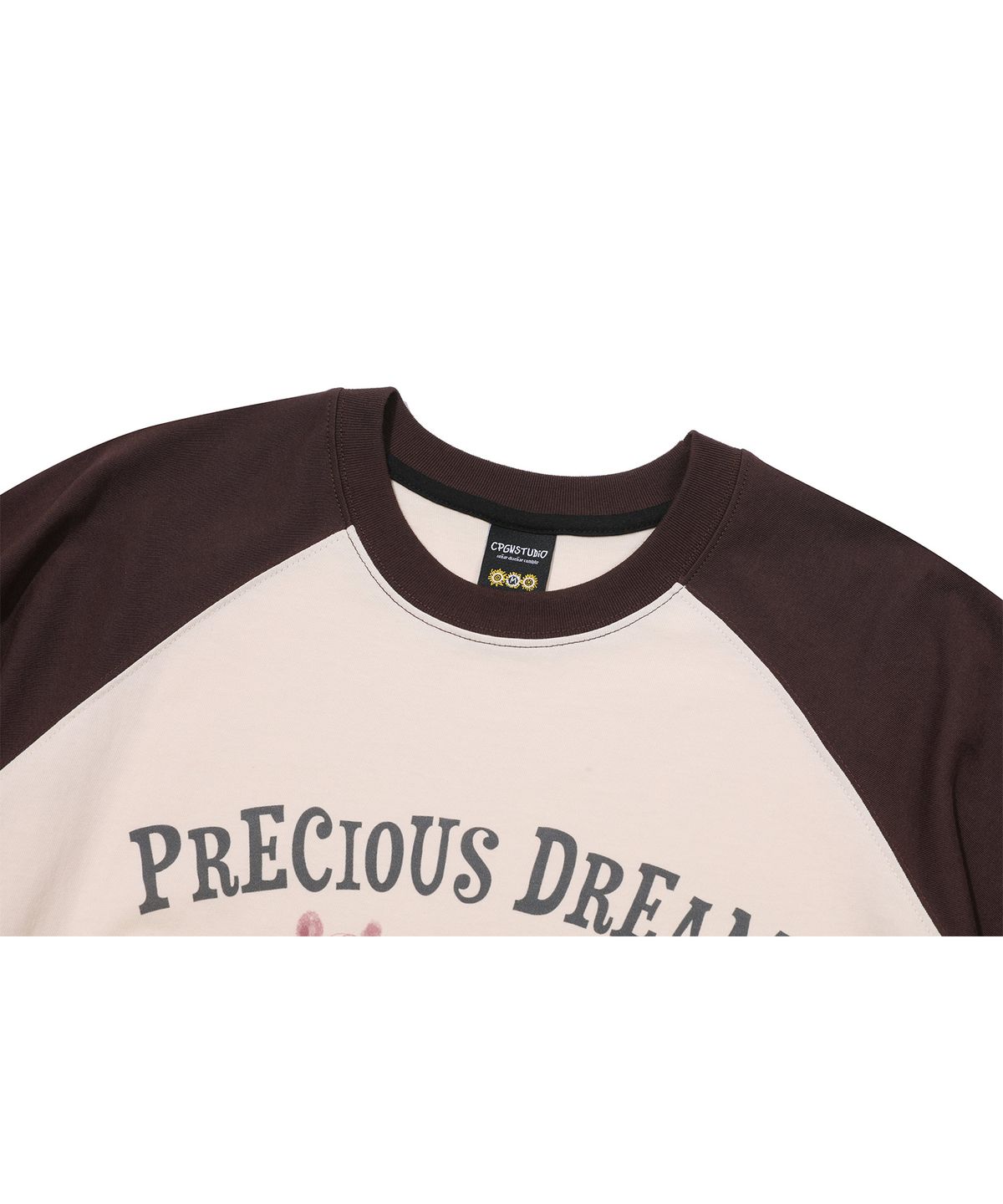 꼼파뇨(CPGN STUDIO) Precious 레글런 반팔티 브라운