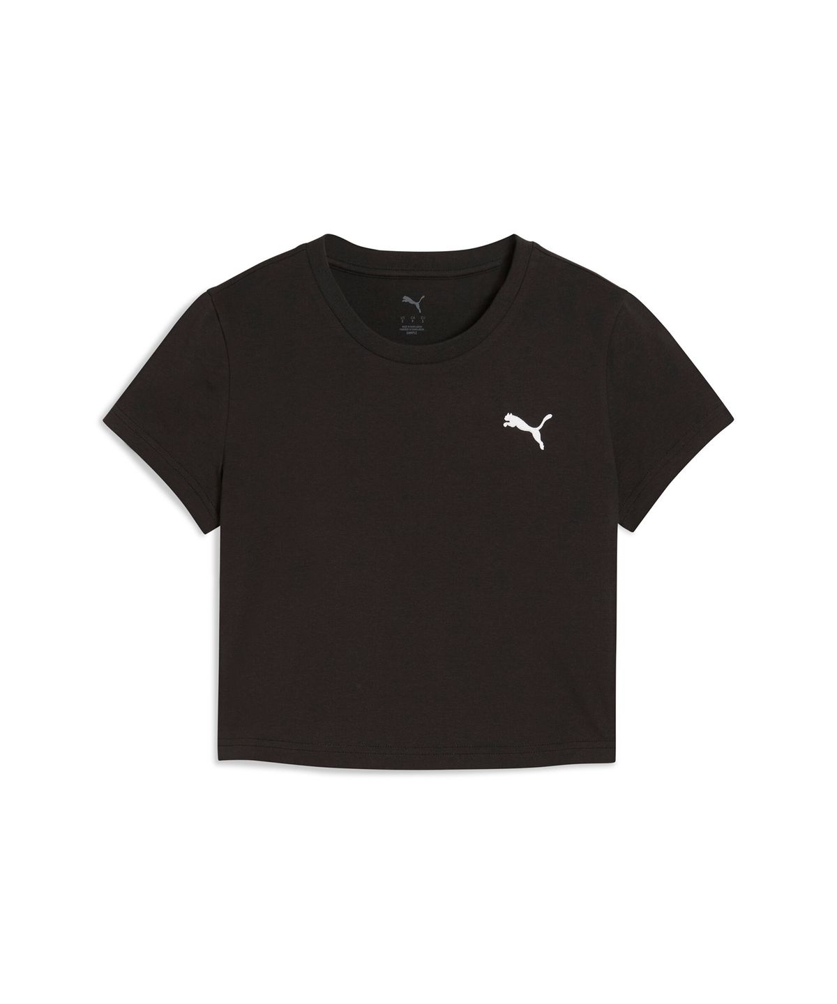 푸마(PUMA) 워드로브 베이비 티 - 블랙 / 631865-01