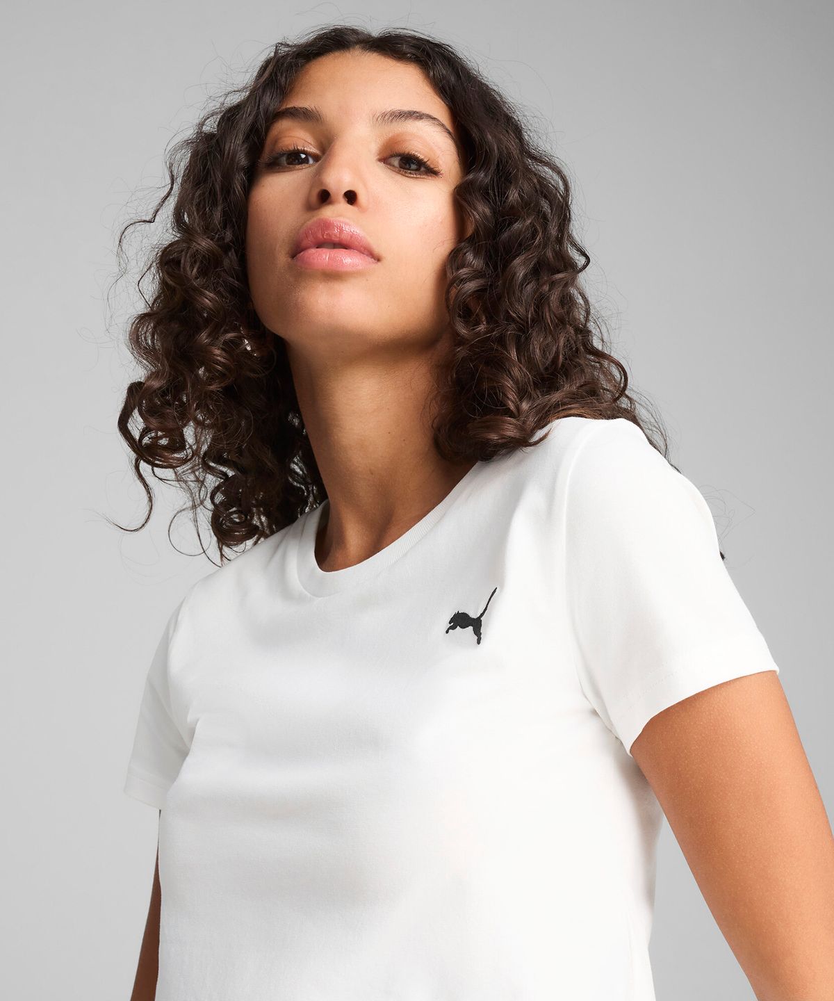 푸마(PUMA) 워드로브 베이비 티 - 화이트 / 631865-02