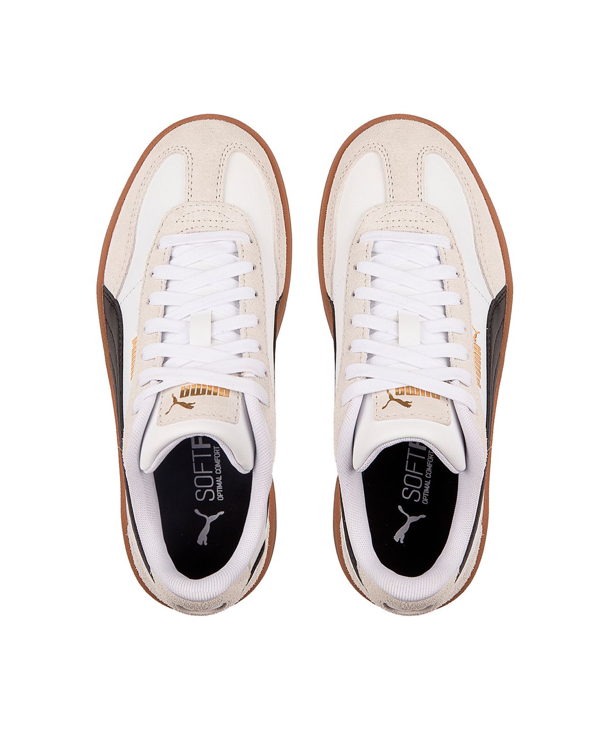 푸마(PUMA) 푸마 클럽 II 에라 플랫폼 우먼스 - 화이트:블랙 / 402313-15