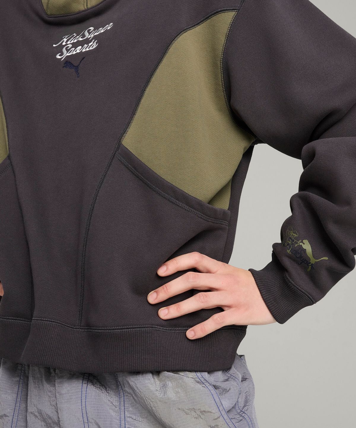 푸마(PUMA) 푸마 x 키드슈퍼 프로그레시브 후디 - 블랙 / 630932-78