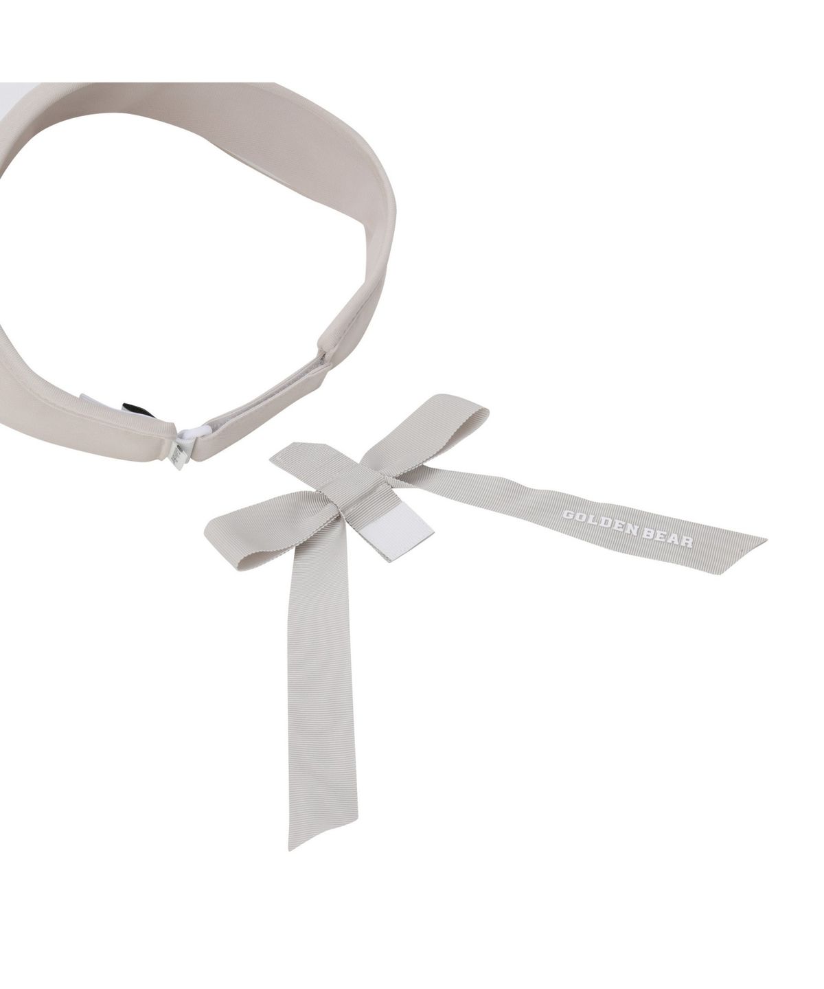 골든베어(GOLDEN BEAR) (WOMEN) Ribbon Tail Visor_G6RAX25211BEX