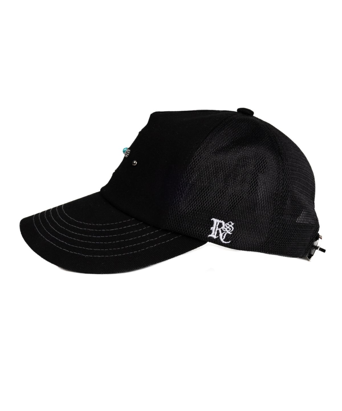 알에스에스씨(RSSC) WESTERN RIVET MESH CAP - BLACK