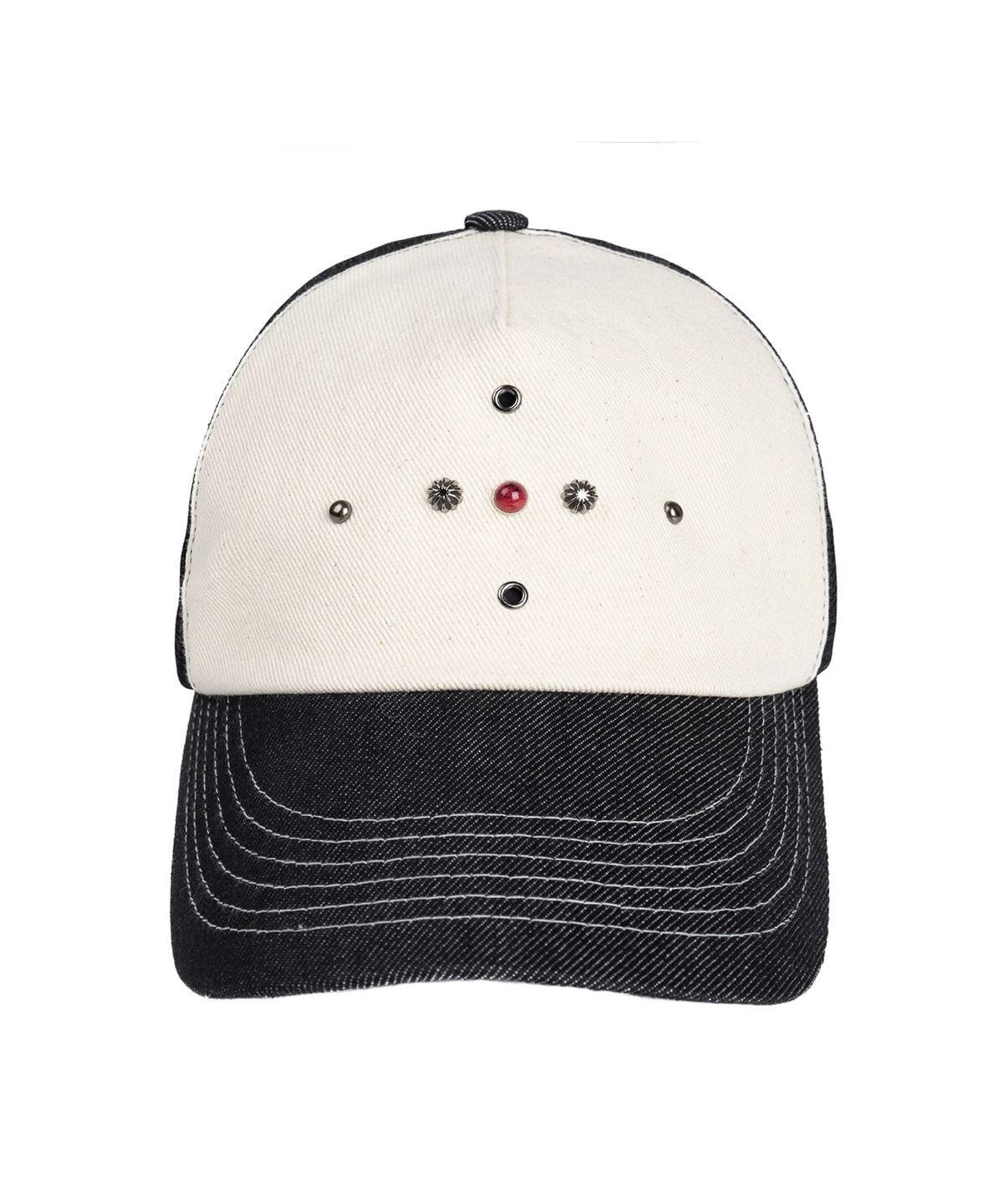 알에스에스씨(RSSC) WESTERN RIVET MESH CAP - BLACK/IVORY
