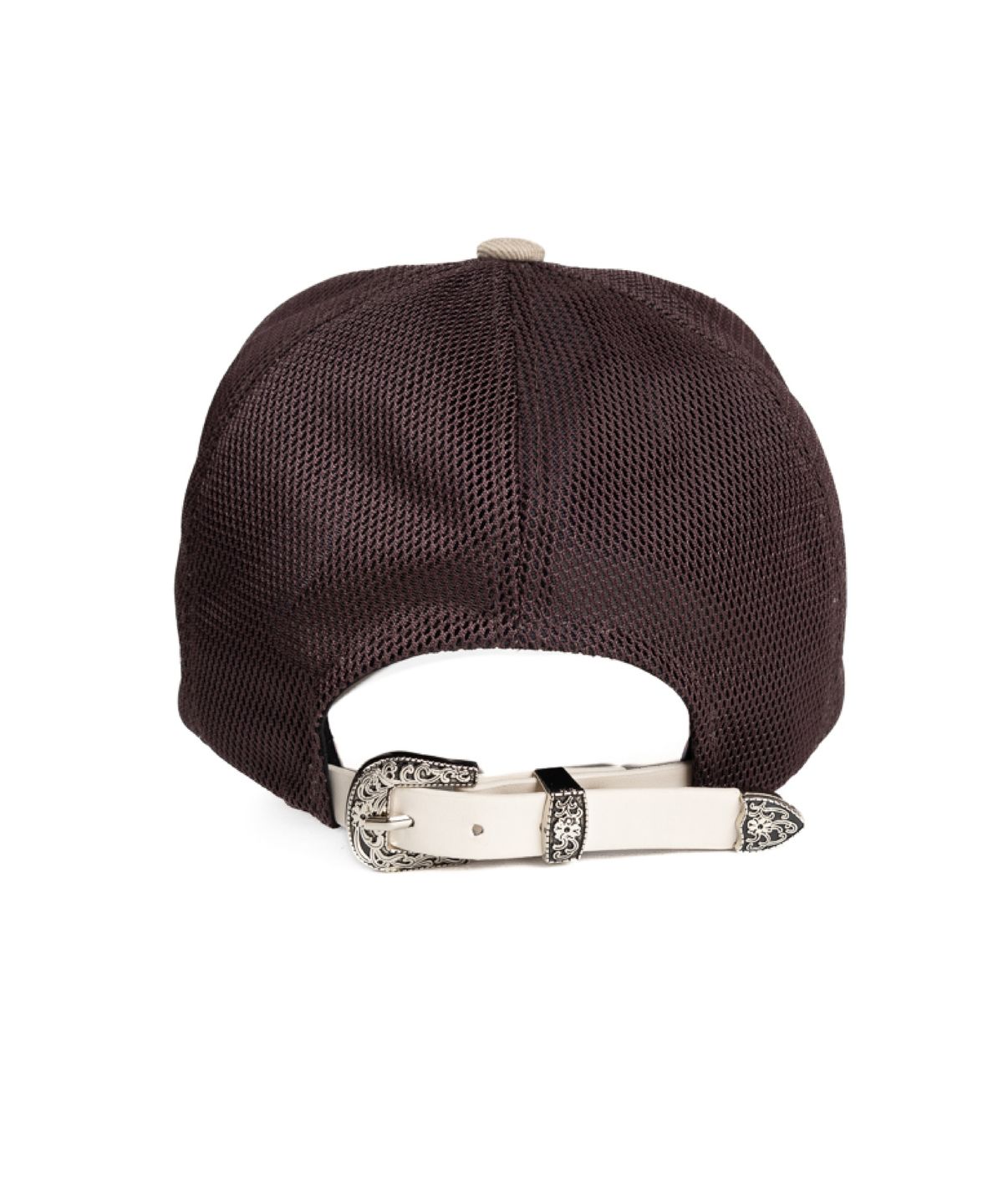 알에스에스씨(RSSC) WESTERN RIVET MESH CAP - BROWN/BEIGE