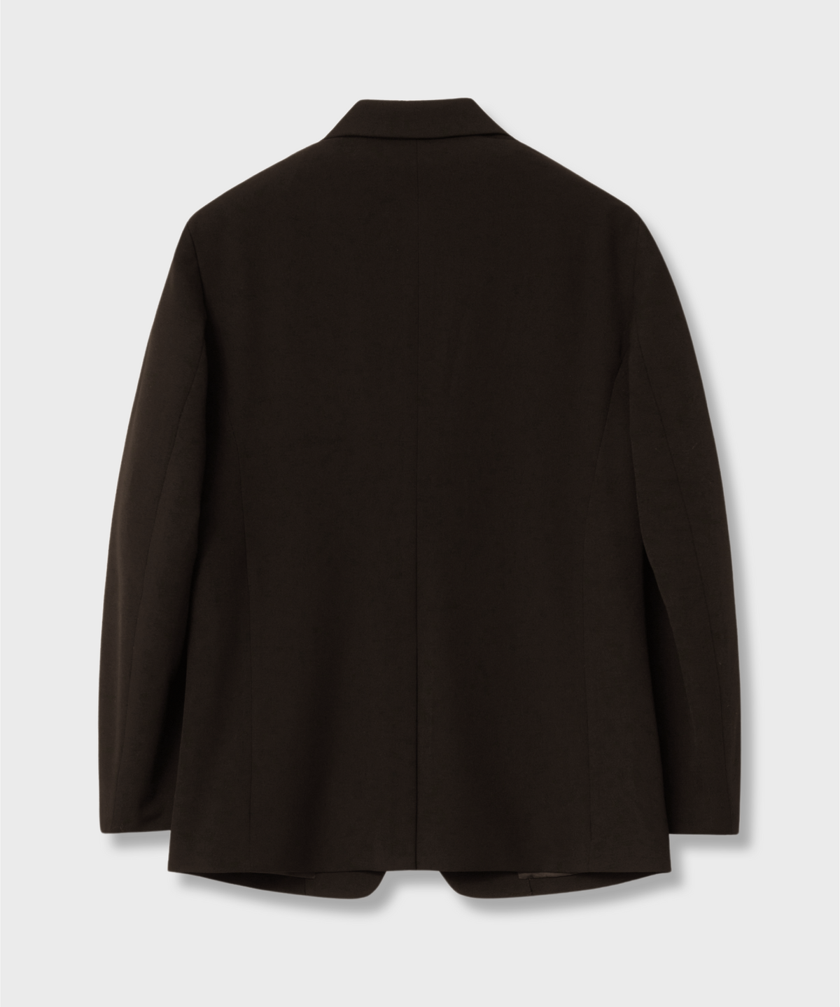 넌블랭크(NONBLANK) [현킴] 세미 오버 핏 블레이저_DARK BROWN