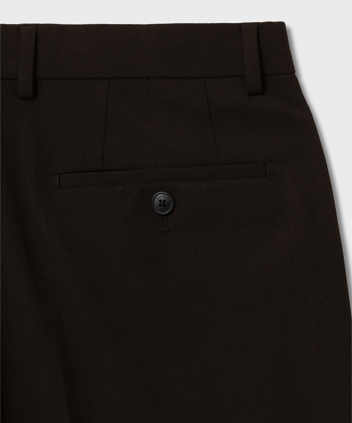 넌블랭크(NONBLANK) [현킴 SET-UP] 세미 오버 핏 셋업 수트_DARK BROWN