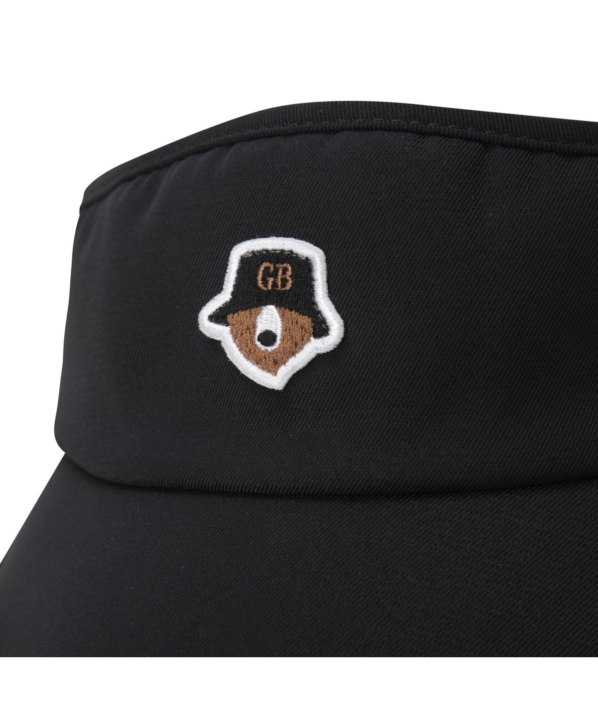 골든베어(GOLDEN BEAR) (WOMEN) Ribbon Tail Visor_G6RAX25211BKX